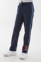 2ZiP Joggingbroek met doorlopende ritsen - Junior unisex - Donkerblauw - Maat 110-116