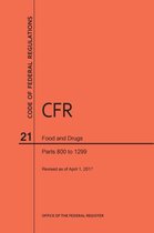 Code of Federal Regulations Title 21, Food and Drugs, Parts 800-1299, 2017