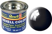 Peinture Revell pour modélisme noir brillant n ° 7