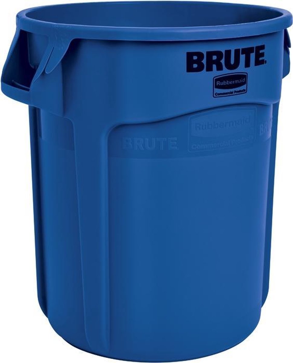 Ronde Brute container 75,7 ltr - Rubbermaid - Blauw