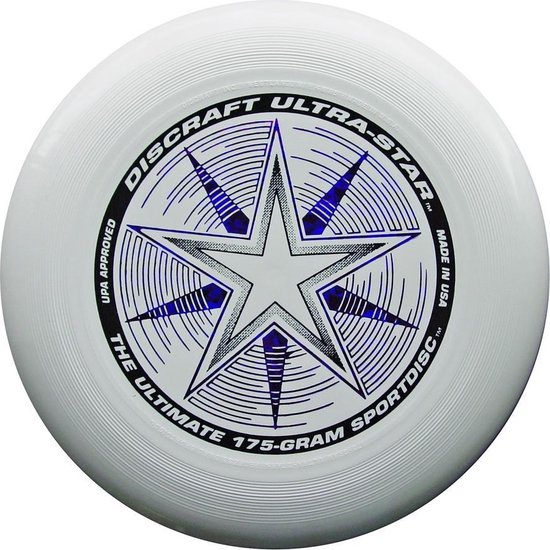 Discraft UltraStar - Frisbee - Wit - 175 gram