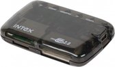 24-in-1 Cardreader Ultra Slim USB2.0 - Zwart