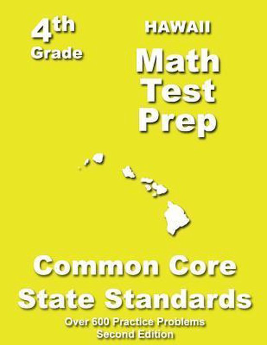 Hawaii 4th Grade Math Test Prep - cover