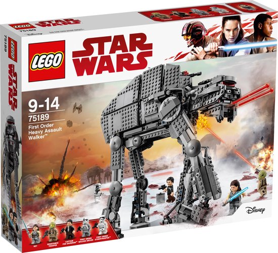 Jong Onleesbaar Rondsel LEGO Star Wars First Order Heavy Assault Walker - 75189 | bol.com