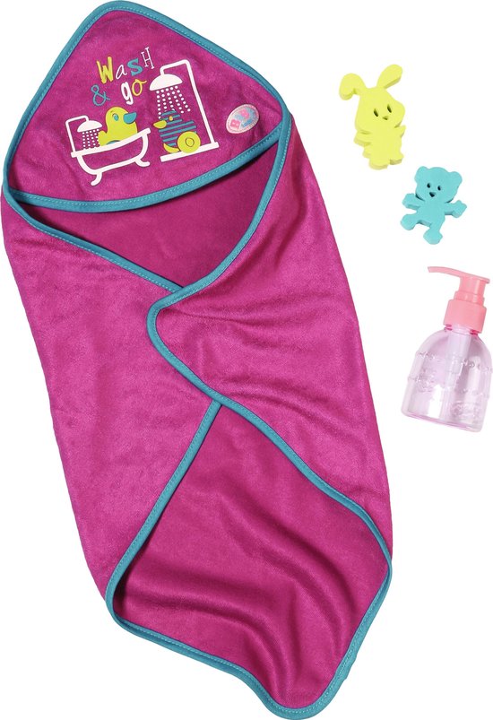Bounty Berg kleding op Goot Baby Born - Bathing Accessory Set /Toys | bol.com