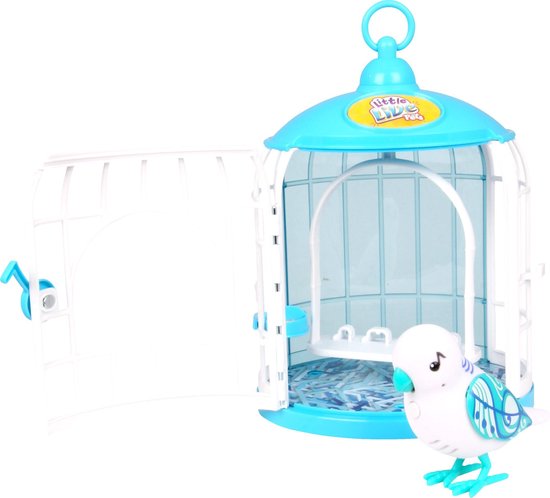 Little live pets 2024 bird with cage