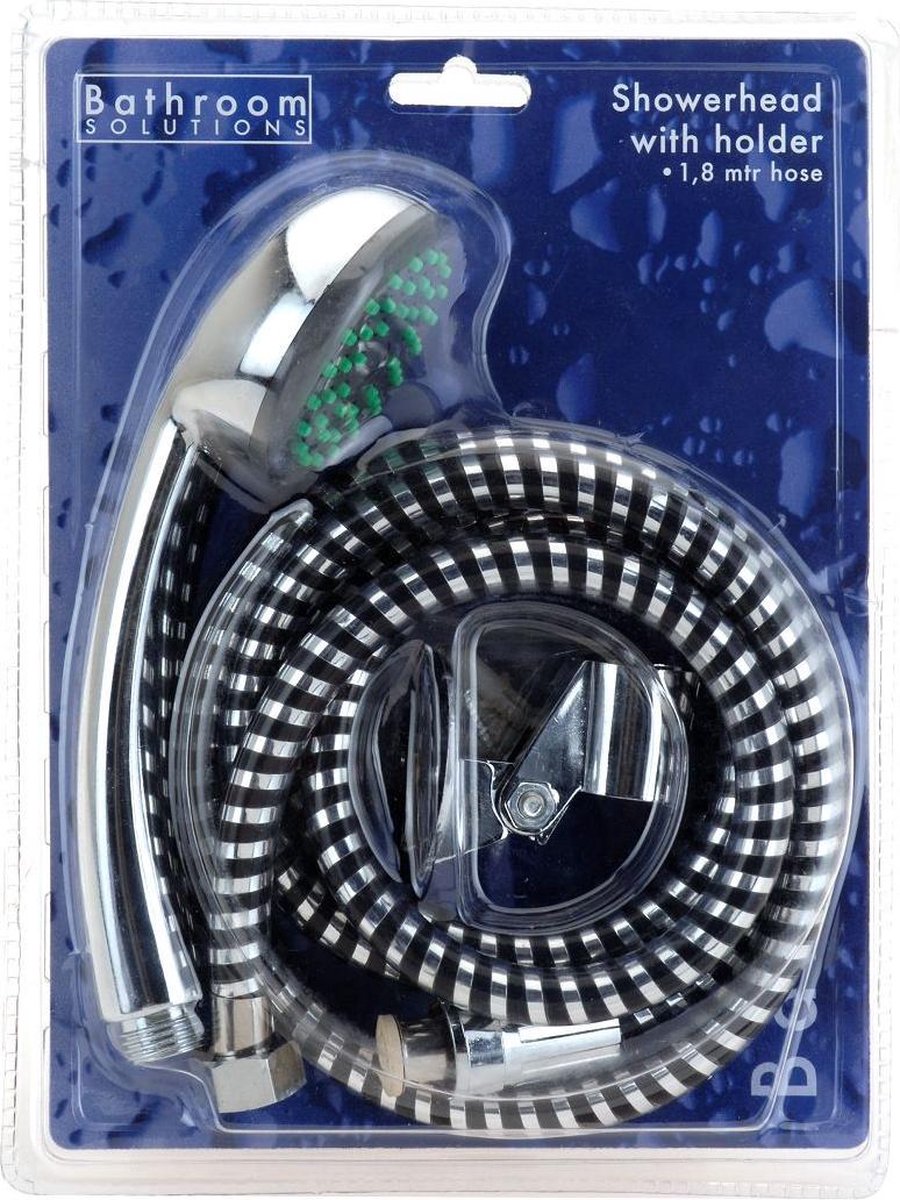 All in one Doucheset douchekop + slang + houder