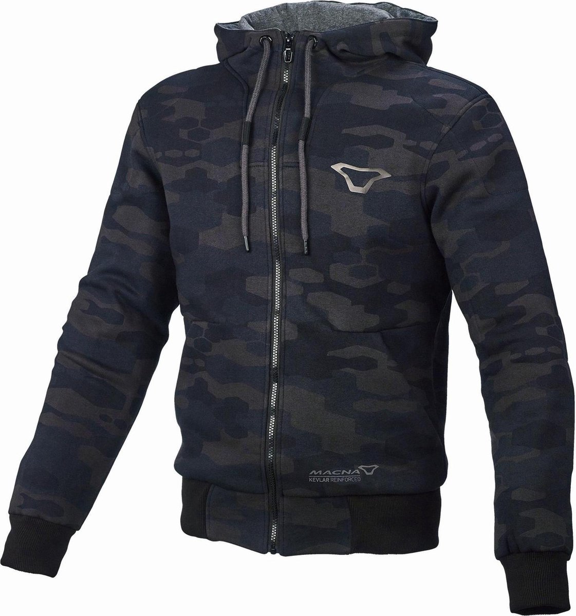 Macna Nuclone Motorfiets Zip Hoodie -