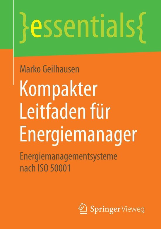 essentials - Kompakter Leitfaden für Energiemanager - cover