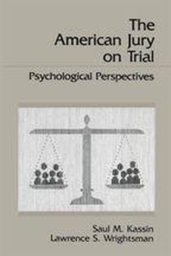The American Jury On Trial - cover