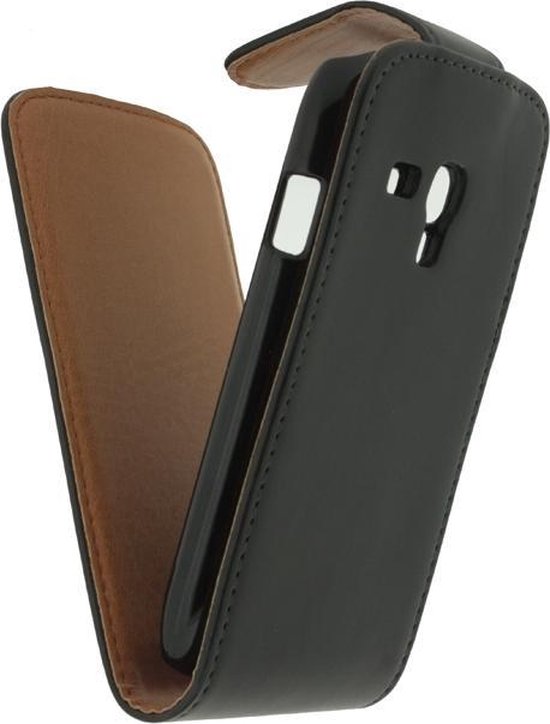 Xccess Leather Flip Case Sams S3 mini Bk