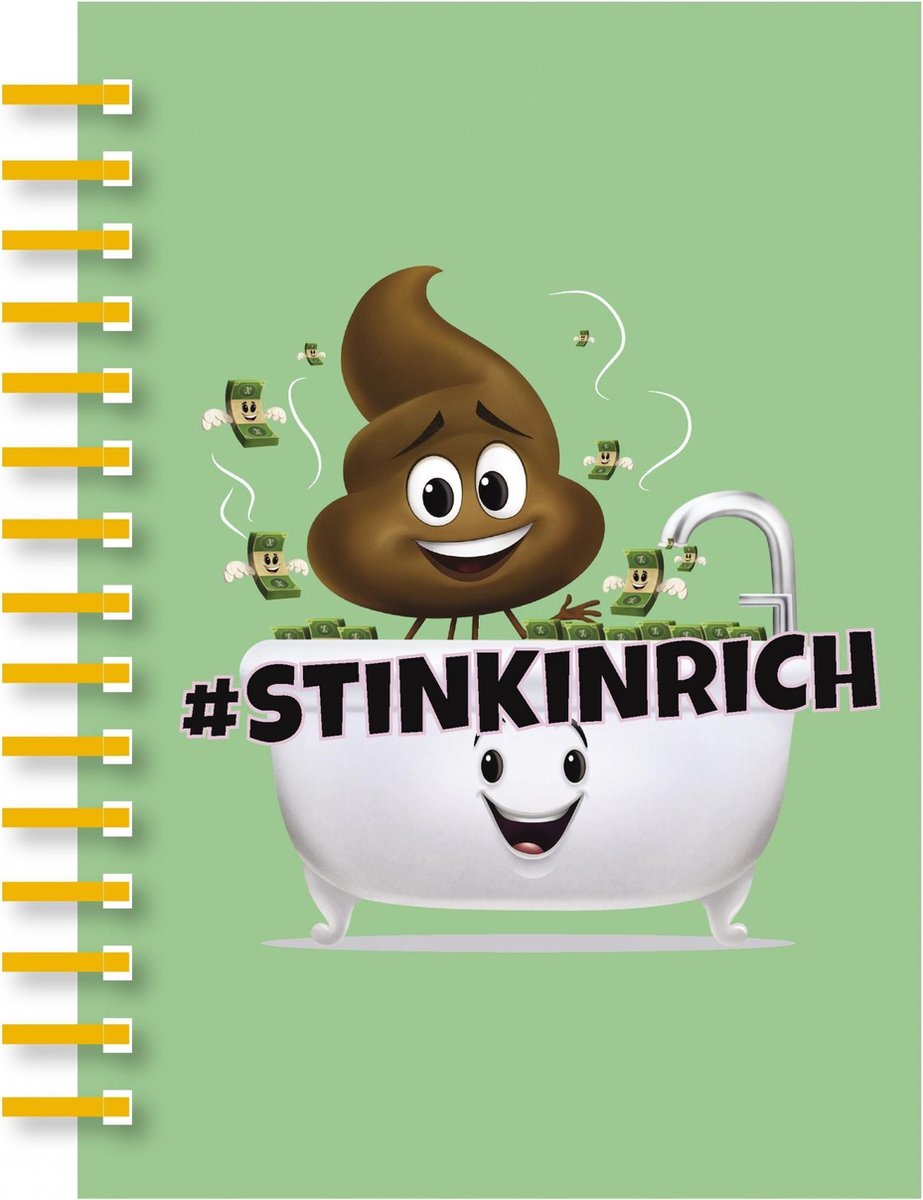 Notitieboek Emoji 21x14 cm
