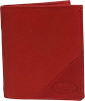 Castillo leren kleine hoge billfold met pasjes rood BK2945