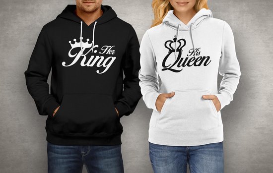 King & Queen Hoodies | bol.com