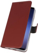 Bestcases Pasjeshouder Telefoonhoesje Samsung Galaxy S9 Plus - Bruin