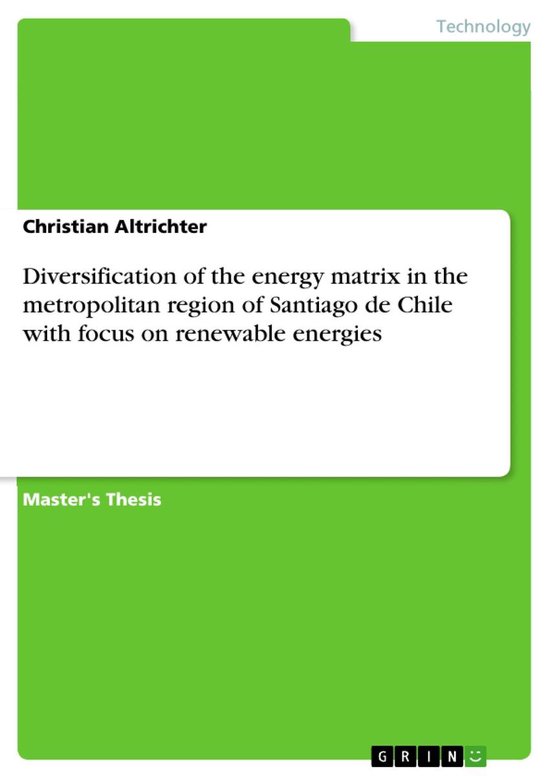 Diversification of the energy matrix in the metropolitan reg ... - cover