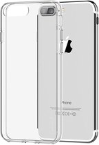 Apple iPhone 7 Plus Siliconen case, cover, hoesje - Transparant /Doorzichtig