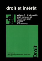 Collection générale - Droit et intérêt - vol. 3