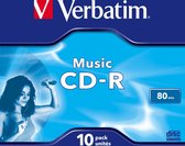 Verbatim Music CD-R 700 Mo 10 pièce(s)
