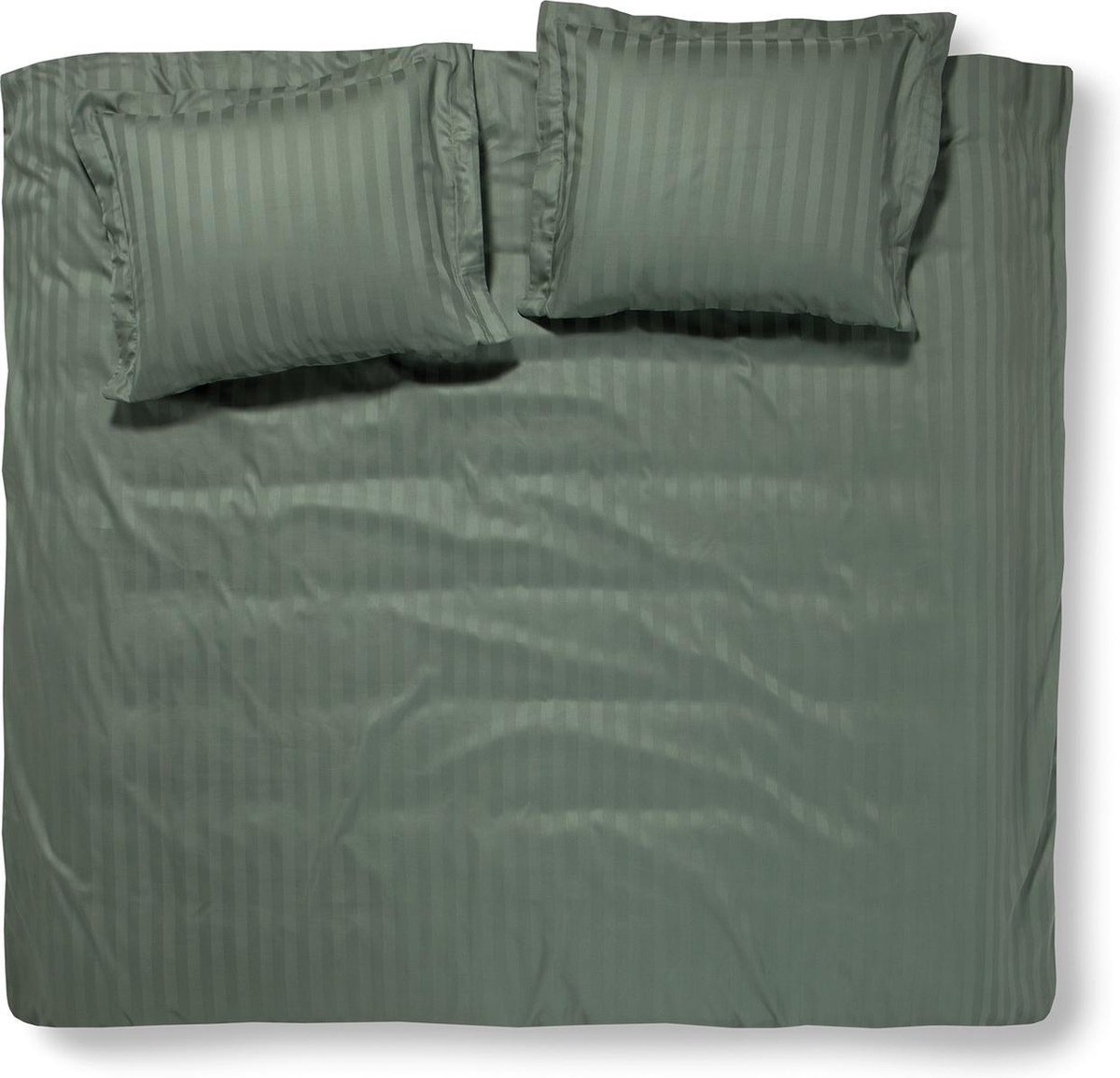 Damai Linea - Dekbedovertrek - 240x200/220 cm - Lits-jumeaux - Laurel + 2 kussenslopen 60x