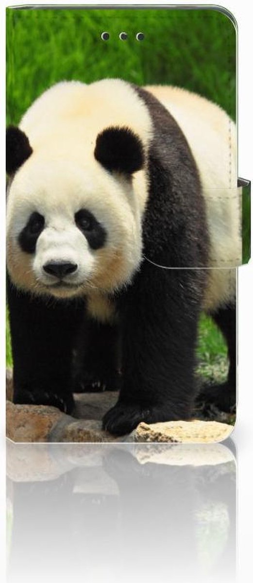 Nokia 7 Telefoonhoesje met Pasjes Panda