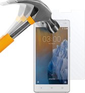 Nokia 3 Beschermglaasje / Tempered glass / screenprotector 2.5D 9H
