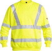 F. Engel 8011-228 EN 20471 Sweatshirt Geel maat XL