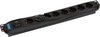 Bachmann 333404 19 inch Patchkast-stekkerdoos 1 HE Geaarde contactdoos Grijs