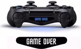 Game over – lightbar sticker geschikt voor PlayStation 4 PS4 controller – 1 stuks