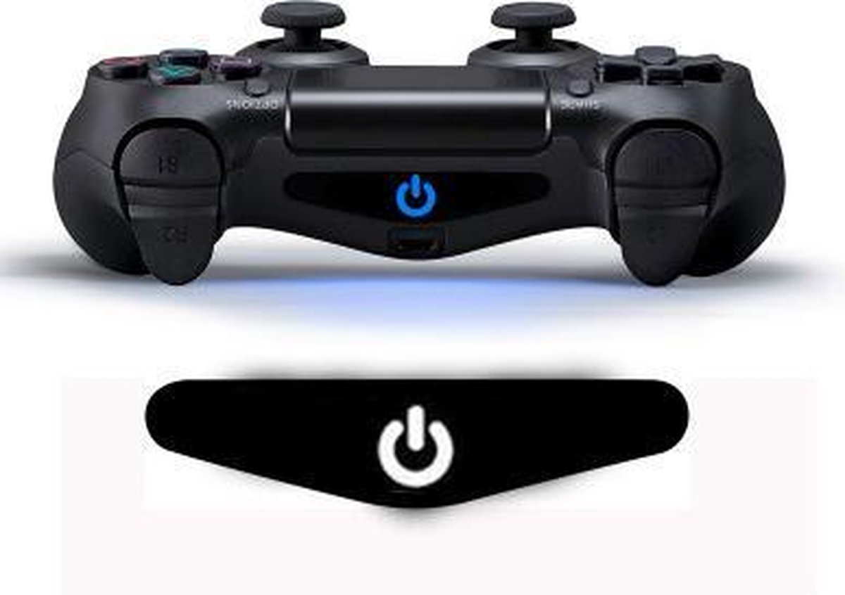 Power switch lightbar sticker voor PlayStation 4 PS4