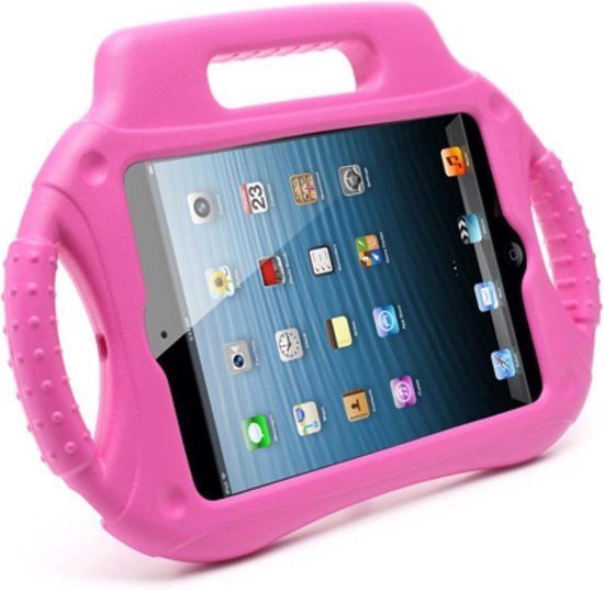 Shop4 - iPad Mini 1/2/3 (2012-2014) Hoes - Kids Cover Pick-Up voor Kinderen  Roze | bol.com