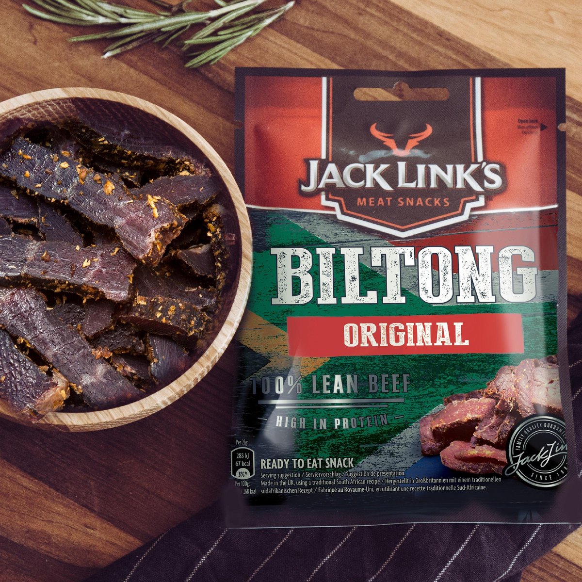 Biltong (12x70g) Original