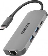 Sitecom - USB-C to RJ45 + PD + 2*USB3.0 Adapter
