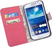 Samsung Galaxy Core 2 Wallet Bookcase hoesje Roze
