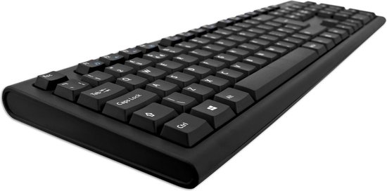 V7 CKW200 toetsenbord RF Draadloos QWERTY Brits Engels Zwart