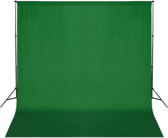 zaterdag vijand Langskomen Achtergrond Doek 300x300 cm groen | bol.com