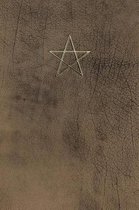 Monogram Pentagram (Neopaganism) Notebook