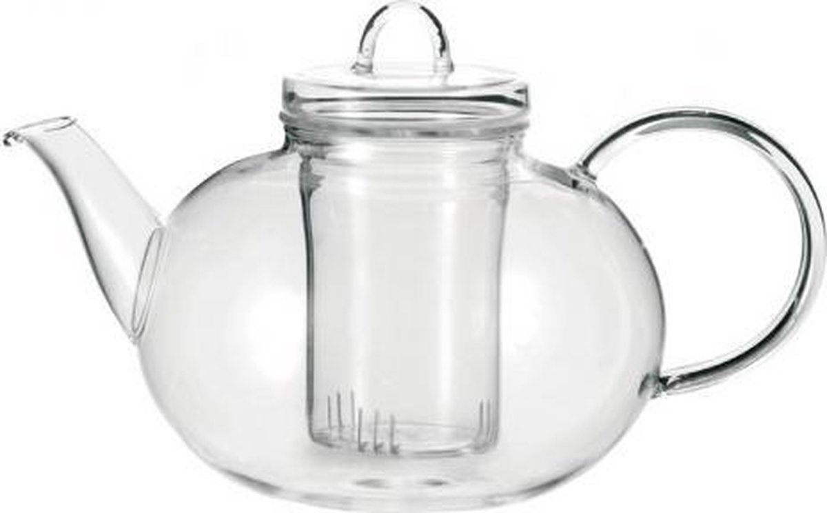 systeem Herformuleren galblaas Leonardo Balance Theepot - 1.7 l - glazen glas thee pot doorzichtige |  bol.com