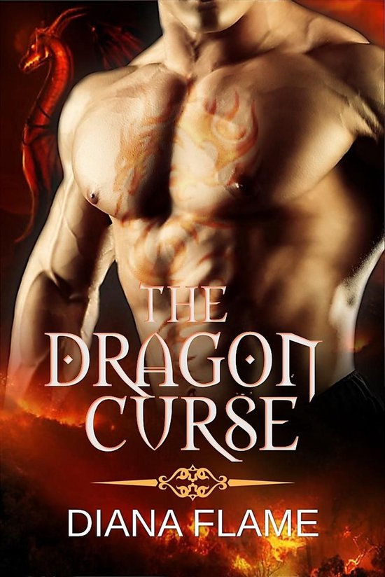 Boek cover The Dragon Curse van Diana Flame (Onbekend)