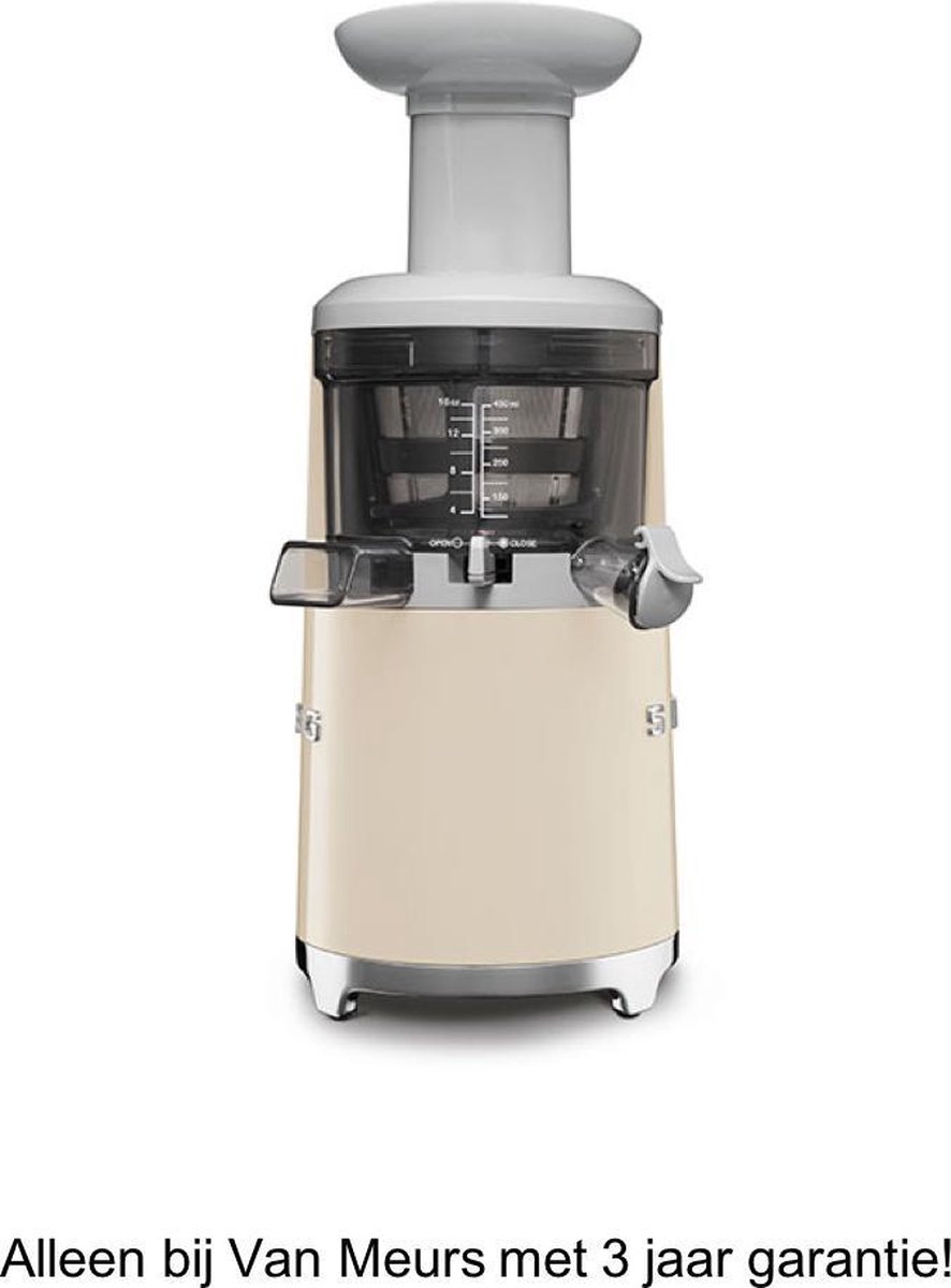 Smeg - SJF01BLEU MkIII - Centrifugeuse lente - Zwart - avec trois ans ...