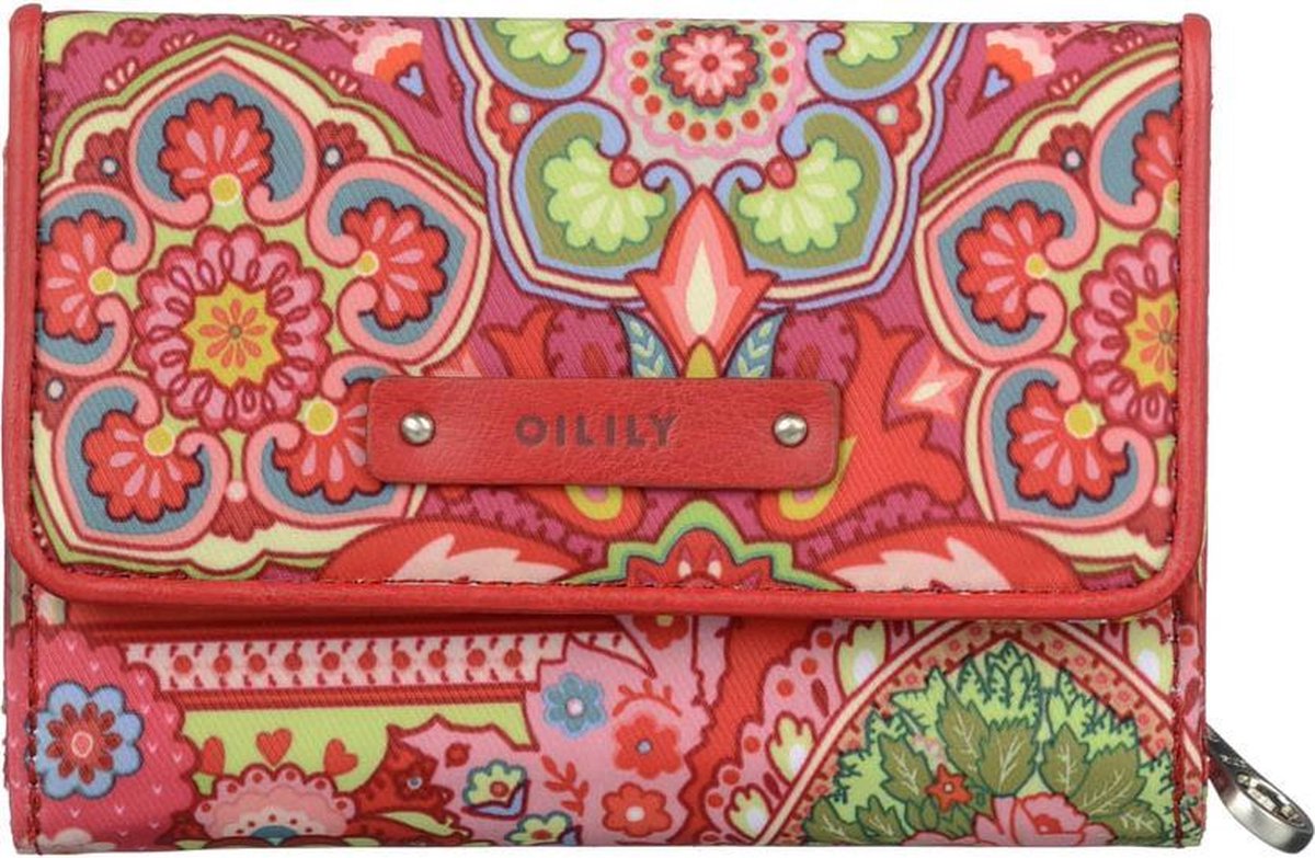 Oilily Wallet S Raspberry – Portemonnee – Roze | bol