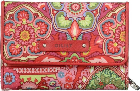 Oilily Wallet S Raspberry – Portemonnee – Roze | bol.com