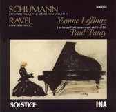 Schumann: Piano Concerto, etc;  Ravel: Piano Concerto