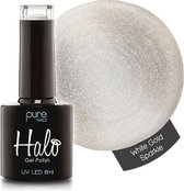 Halo Gel Polish White Gold Sparkle (Uitstekende gellak zowel voor de professional als voor thuis)