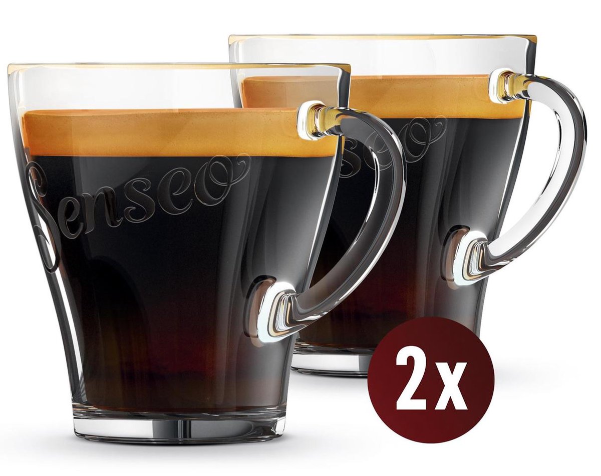 Philips Senseo CA6510 / 00 - Tasses à café en verre - 2 pièces | bol.com