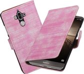 BestCases.nl Huawei Mate 9 Mini Slang booktype hoesje Roze