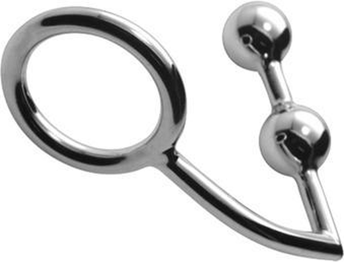 Cockring met dubbele anaalbal | bol.com