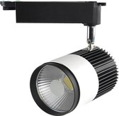 LED COB Railverlichting 30W 4000k Wit 3-wire - 303