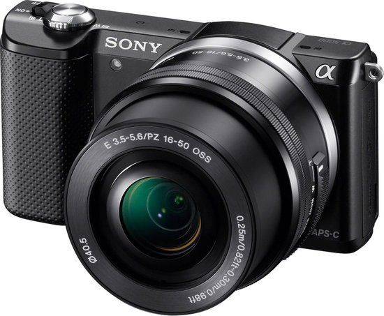 Sony A5000 + 16-50mm - Zwart