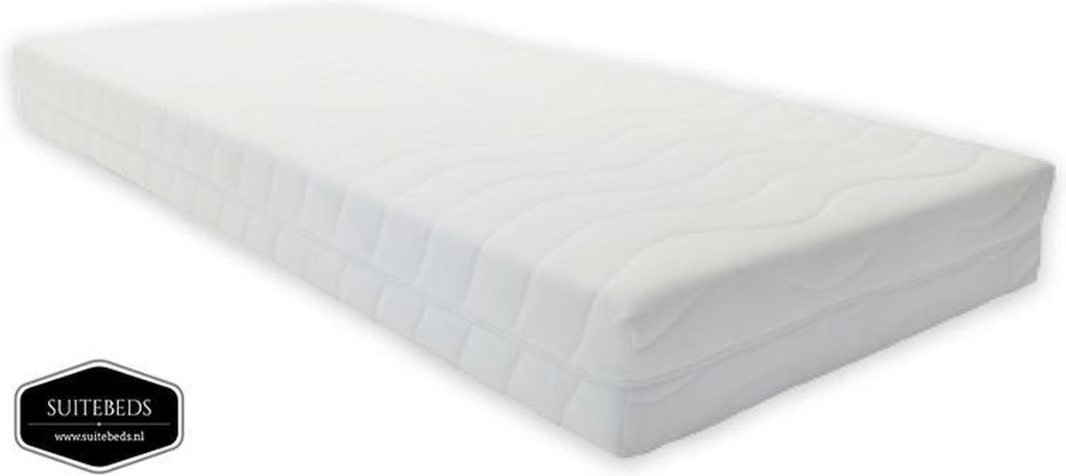 Gentle Sleep PocktveerMatras Koudschuim 20 cm 120x200 wit/Ecru